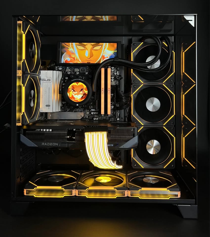 Gaming PC Ryzen7 7800X3D RTX 5070Ti RAM DDR5 32GB